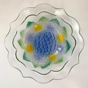 🍒Beautiful Glass Display Bowl 